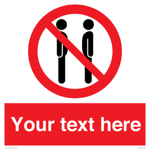 Custom prohibition not face to face